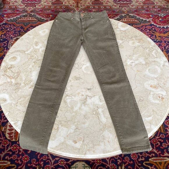 DL1969 Nina High Rise Skinny 4-Way Stretch Dublin Green - Picture 2 of 11